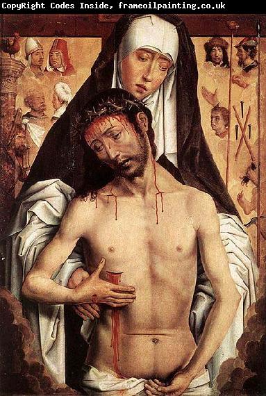 Hans Memling The Virgin Showing the Man of Sorrows